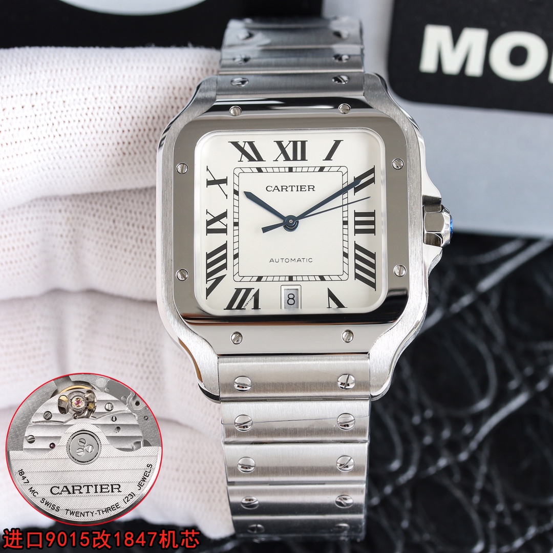 Cartier Sandoz watch, a model of mature charm