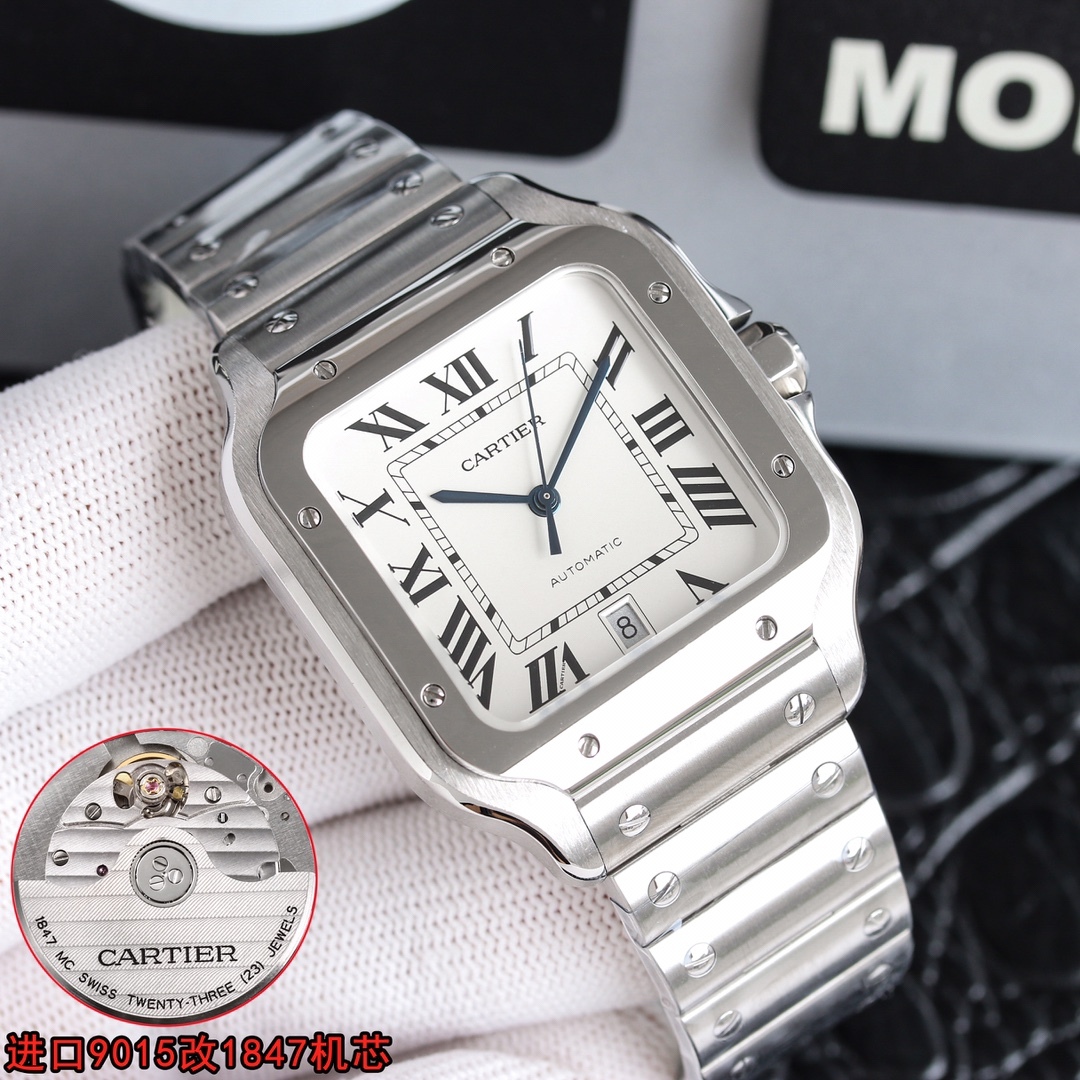 Cartier Sandoz watch, a model of mature charm