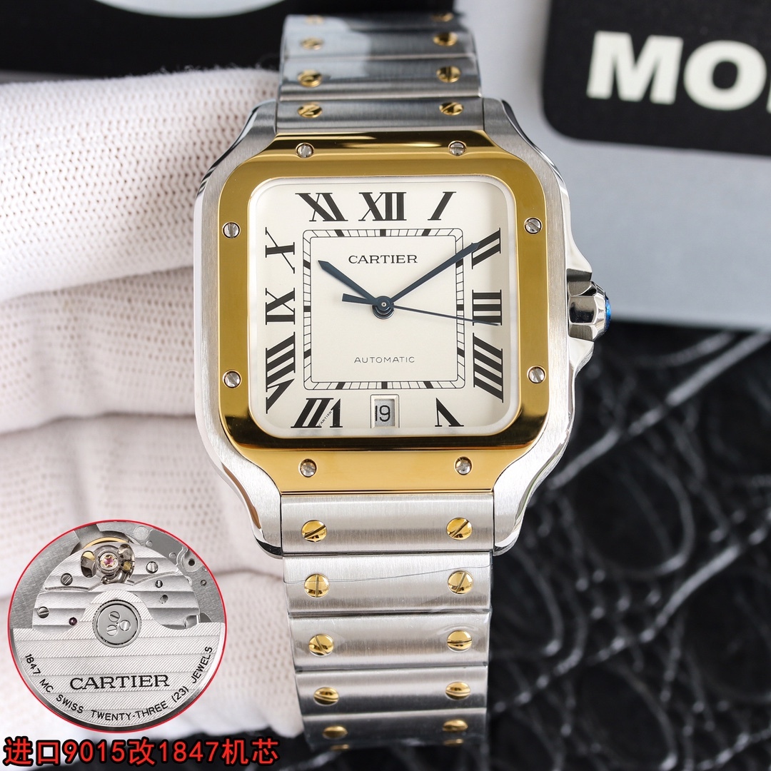 Cartier Sandoz watch, a model of mature charm