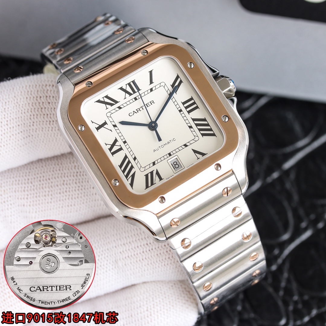 Cartier Sandoz watch, a model of mature charm