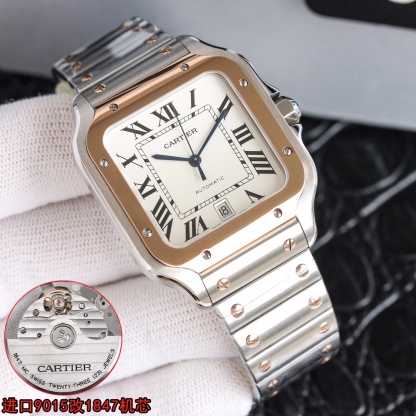Cartier Sandoz watch, a model of mature charm