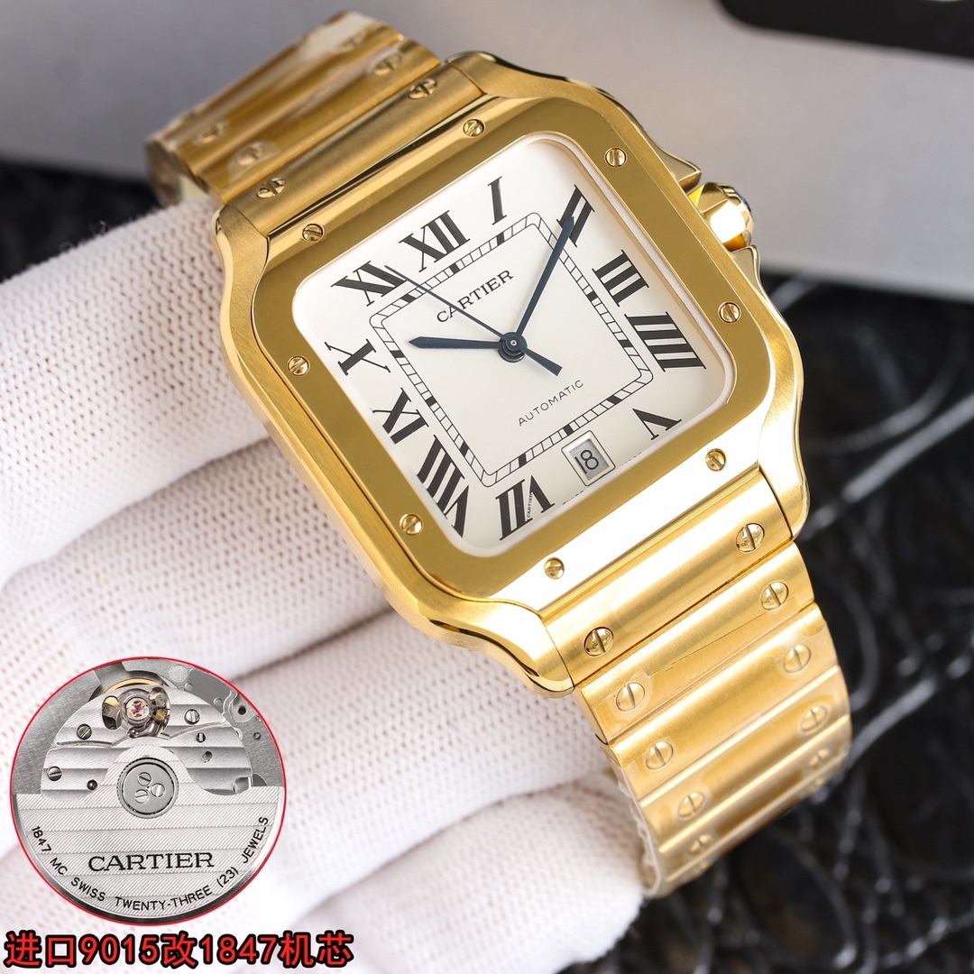 Cartier Sandoz watch, a model of mature charm