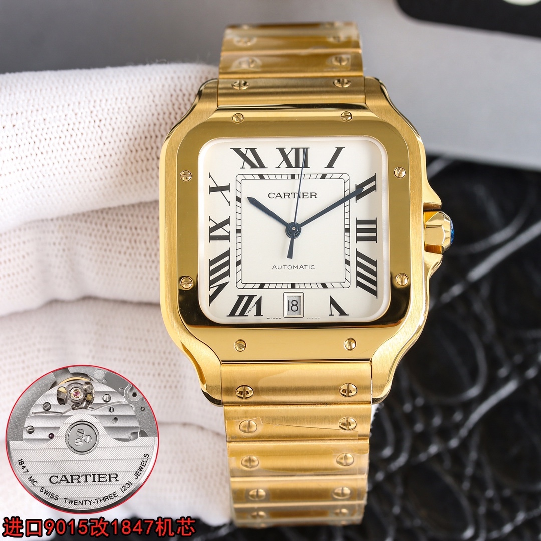 Cartier Sandoz watch, a model of mature charm