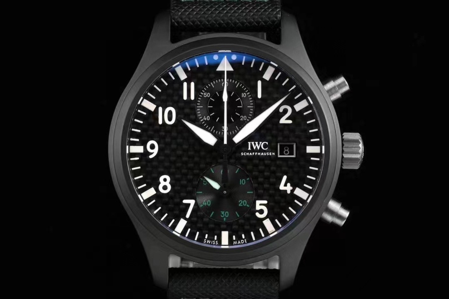 IWC Pilot Series TW2 Watch——TOP GUN Naval Air Force Chronograph