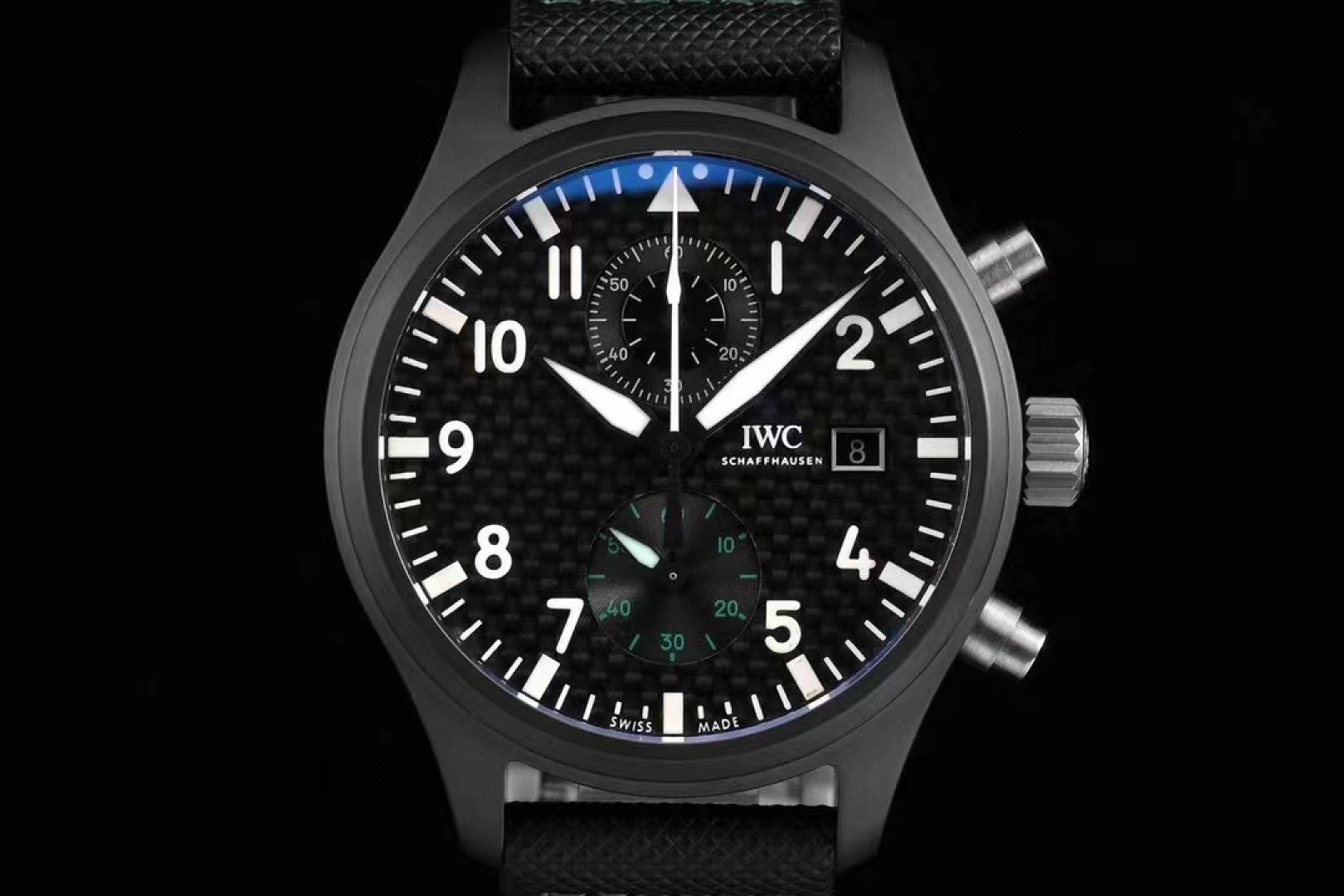 IWC Pilot Series TW2 Watch——TOP GUN Naval Air Force Chronograph