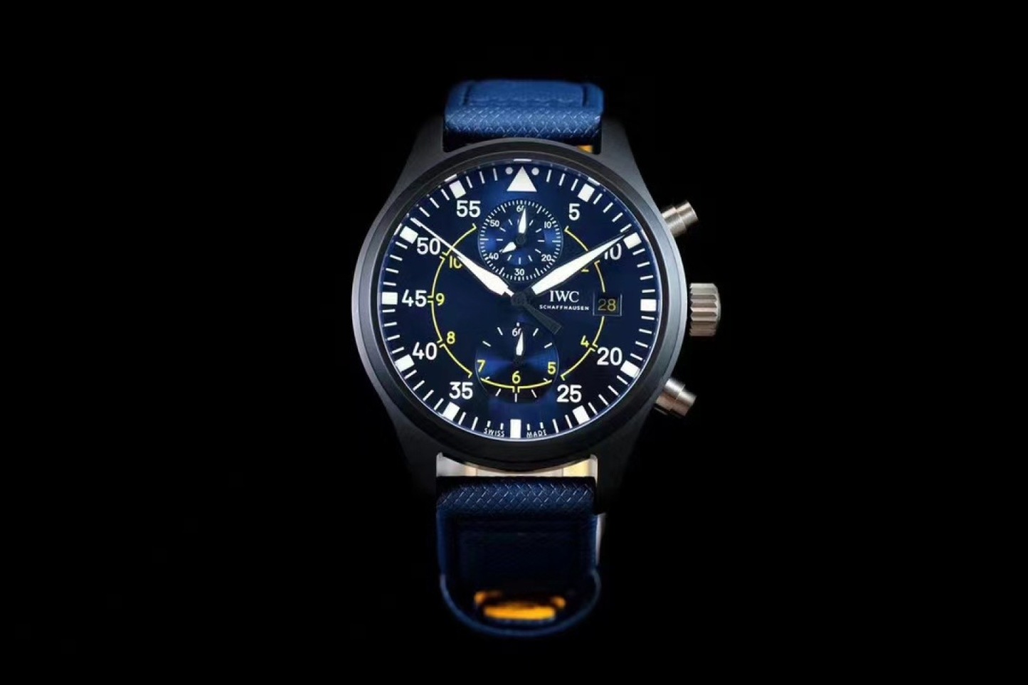 IWC Pilot Series TW2 Watch——TOP GUN Naval Air Force Chronograph