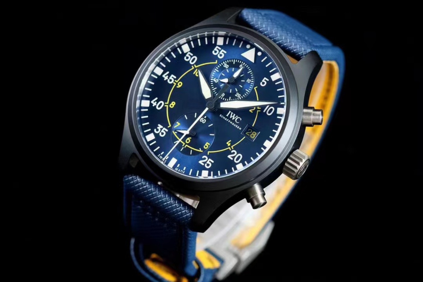 IWC Pilot Series TW2 Watch——TOP GUN Naval Air Force Chronograph