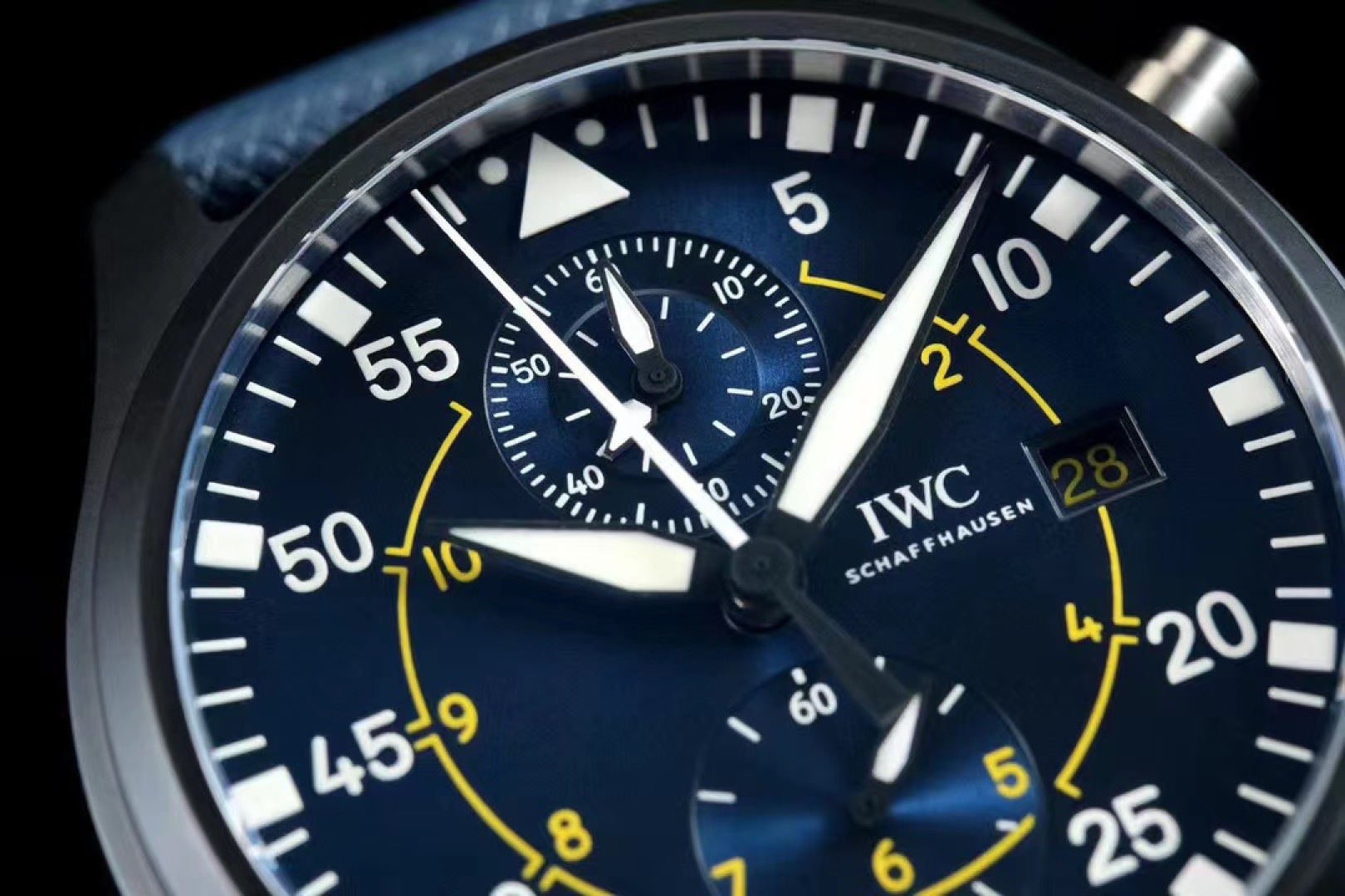 IWC Pilot Series TW2 Watch——TOP GUN Naval Air Force Chronograph