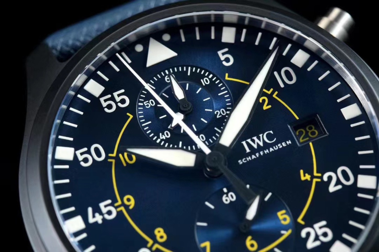 IWC Pilot Series TW2 Watch——TOP GUN Naval Air Force Chronograph