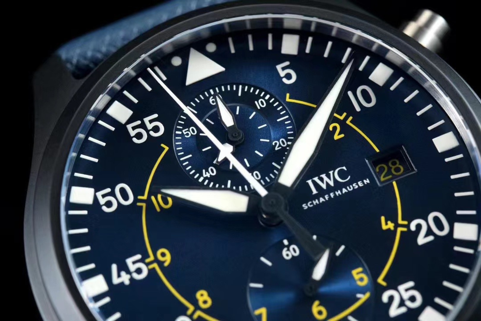 IWC Pilot Series TW2 Watch——TOP GUN Naval Air Force Chronograph