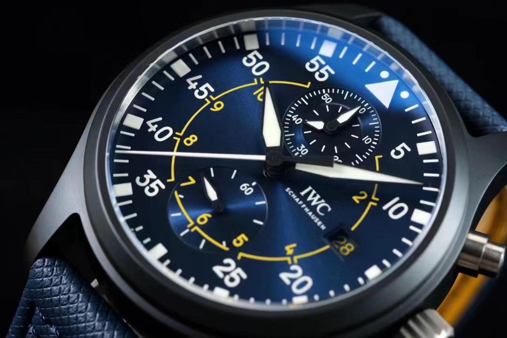 IWC Pilot Series TW2 Watch——TOP GUN Naval Air Force Chronograph