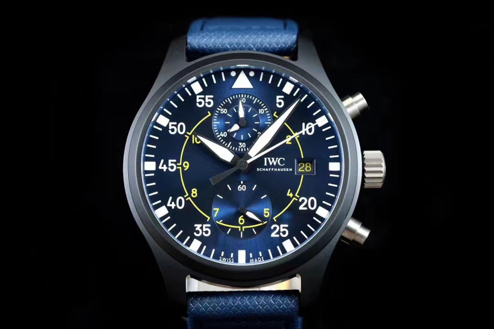 IWC Pilot Series TW2 Watch——TOP GUN Naval Air Force Chronograph