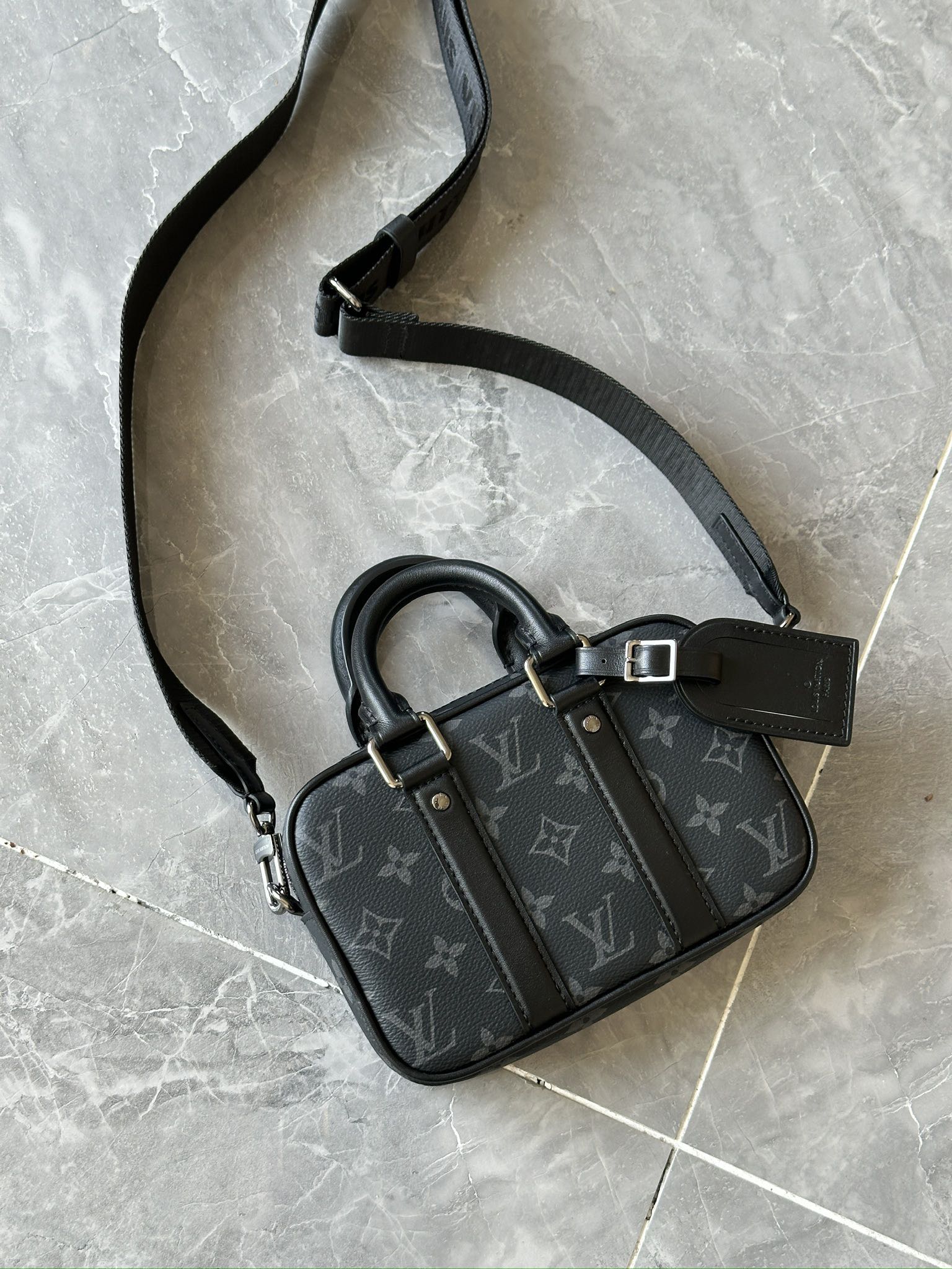 Mini men's briefcase series NANO PORTE DOCUMENTS VOYAGE handbag