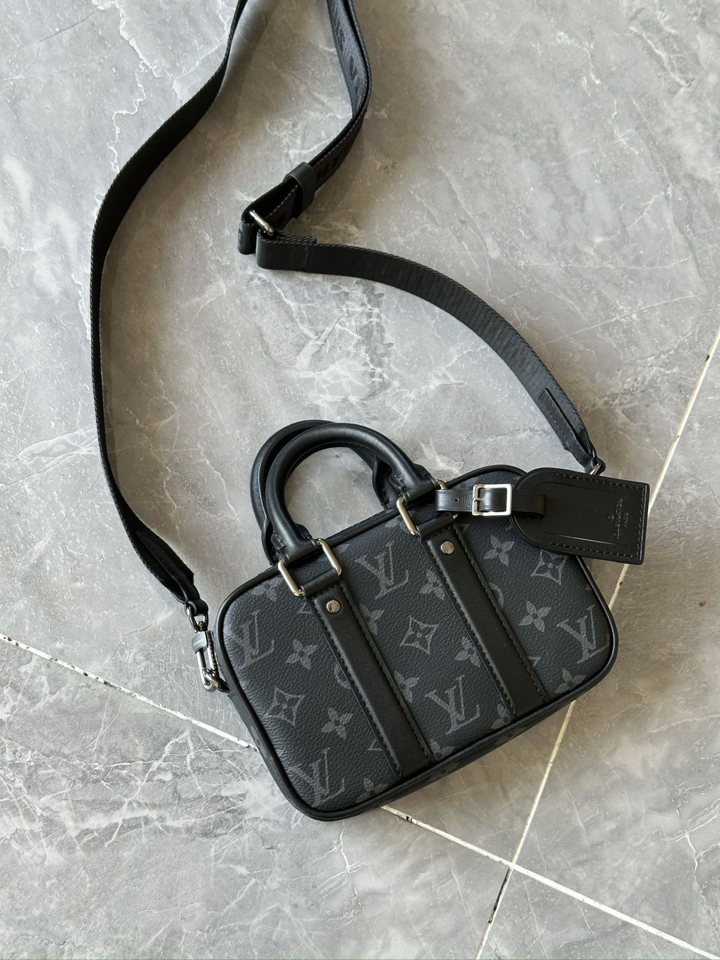 Mini men's briefcase series NANO PORTE DOCUMENTS VOYAGE handbag