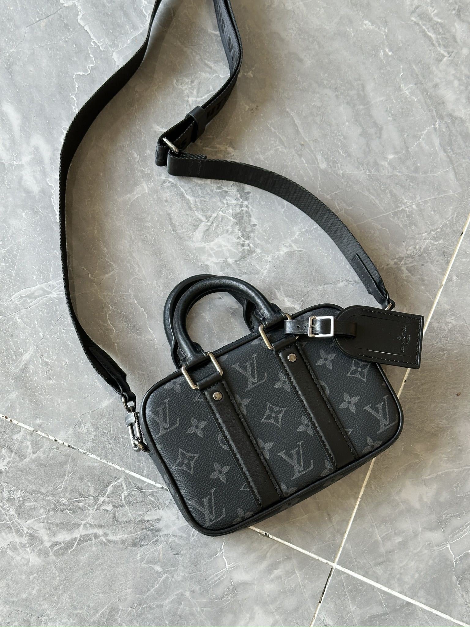 Mini men's briefcase series NANO PORTE DOCUMENTS VOYAGE handbag