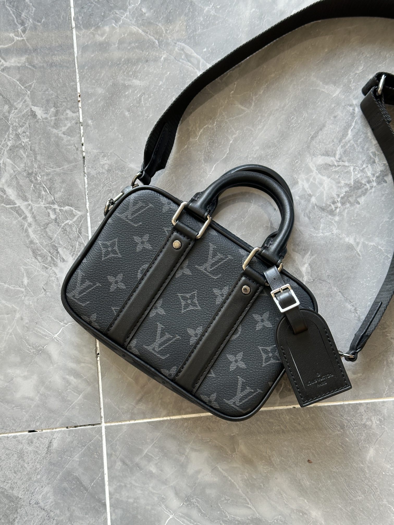 Mini men's briefcase series NANO PORTE DOCUMENTS VOYAGE handbag