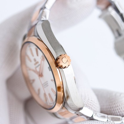 Omega inlaid head seahorse 150 meters