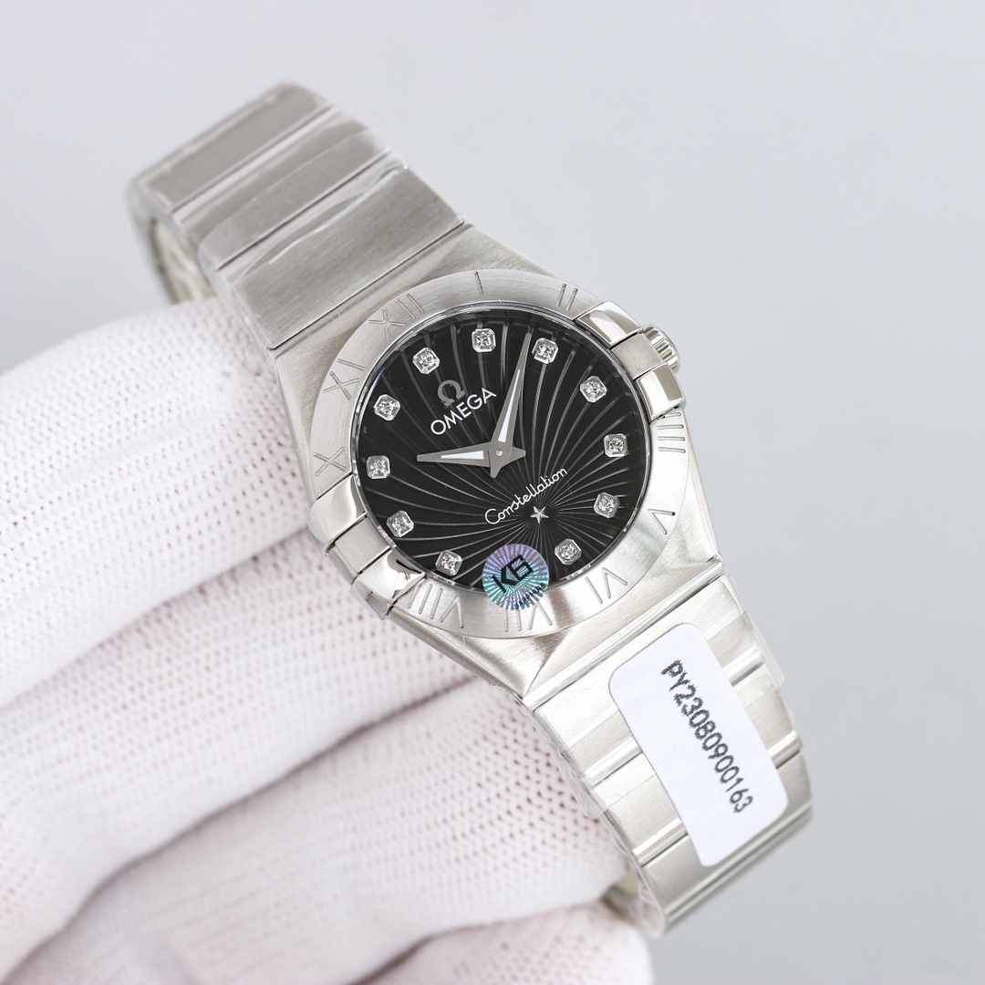 OmegaThe eternal classic model of the fourth generation of zodiac signs! Constellation series case strap glossy