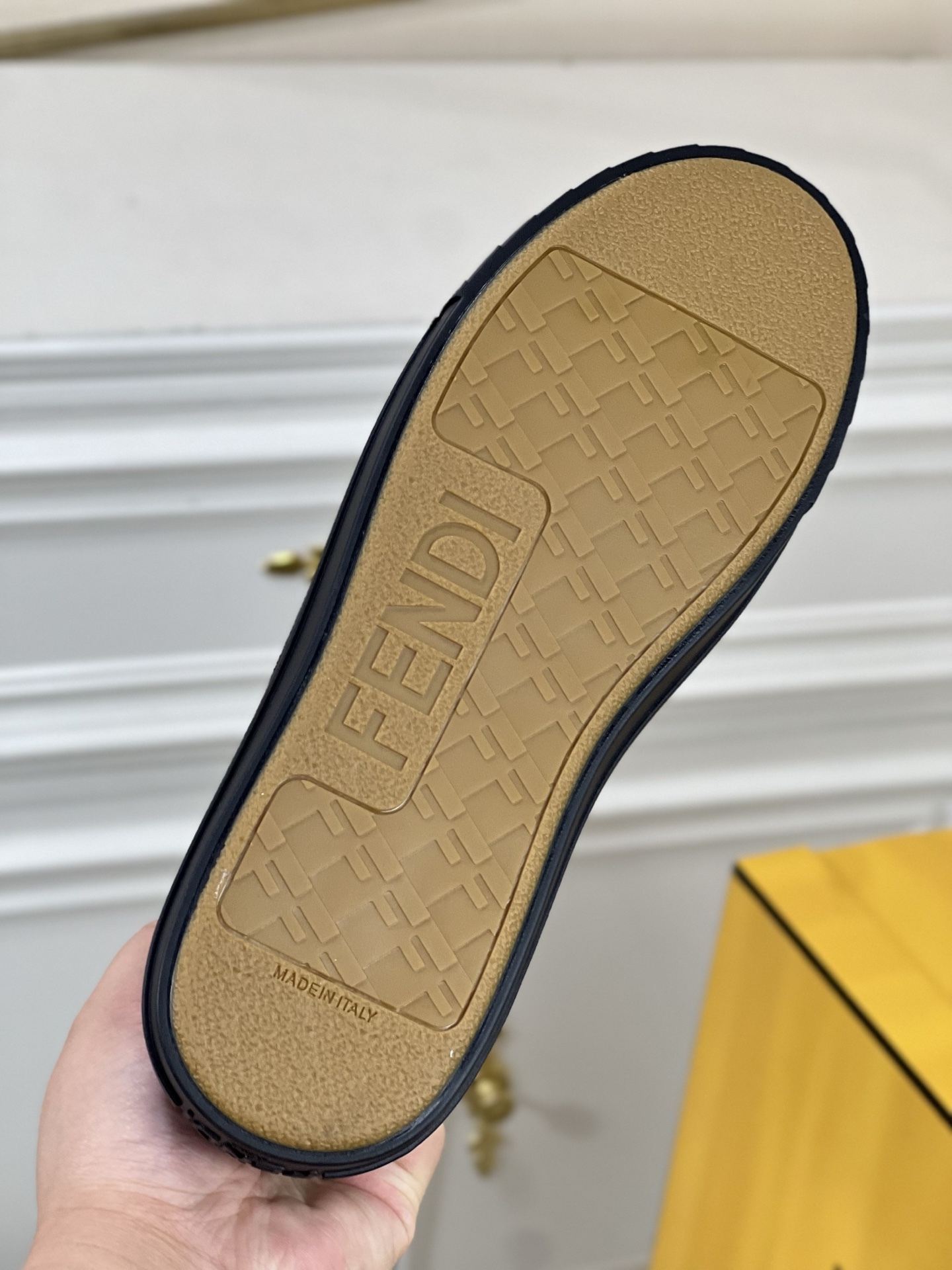 New product•• Fend* Domino👫Couple model Low-top canvas casual sneakers