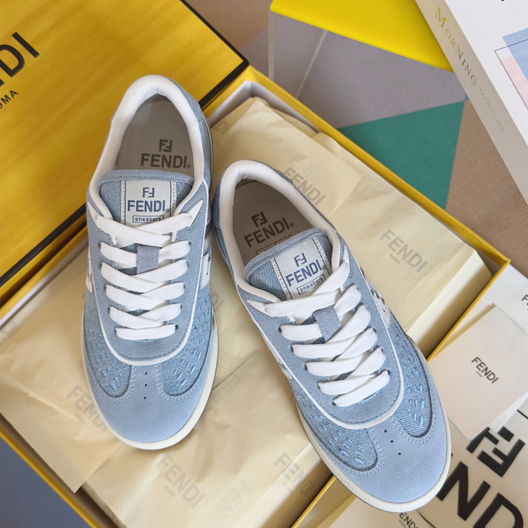 Fendi Match Series Couple Model Film Casual Sports Shoes Board Shoes