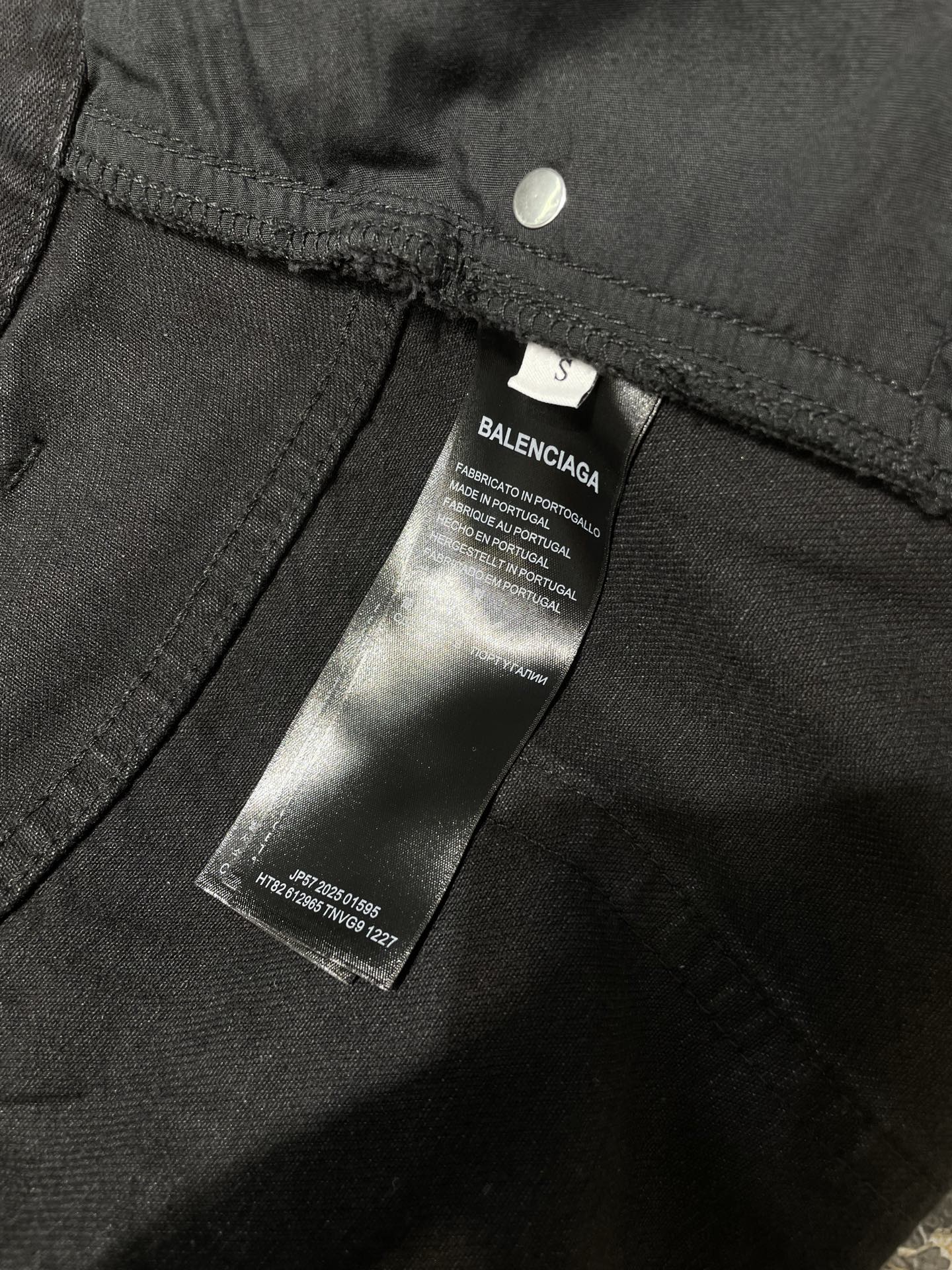 Balenciaga 🌟【Top Original Single】Wide-legged stitching drawstring jeans