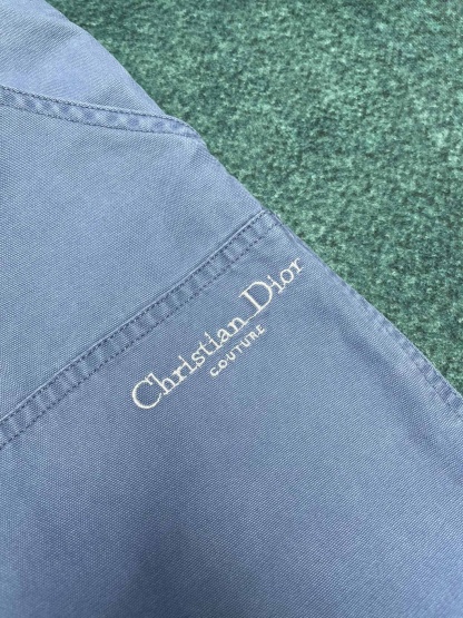 25ss new summer men's clothing series solid color letter embroidered pure cotton denim shorts men's style