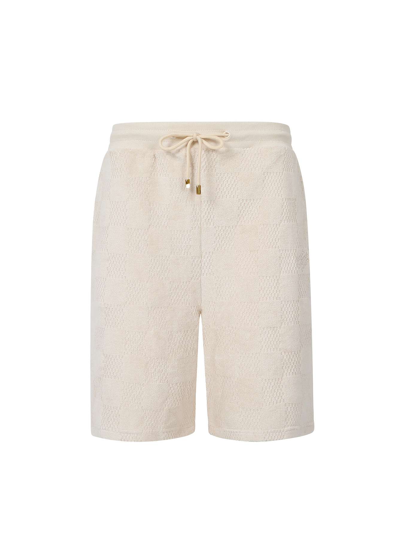 25SS cotton drawstring terry casual shorts