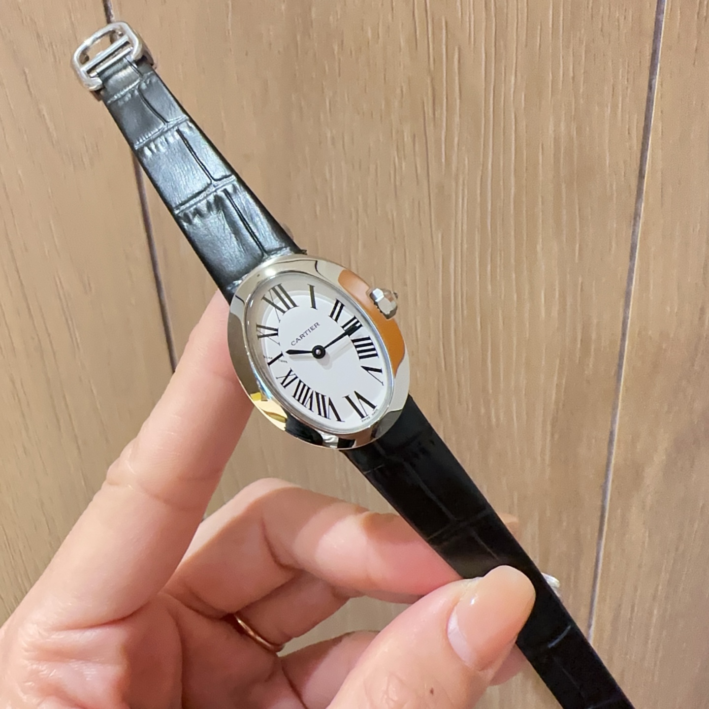 Cartier classic bathtub series Baignoire small size 31.4*23.1 mm