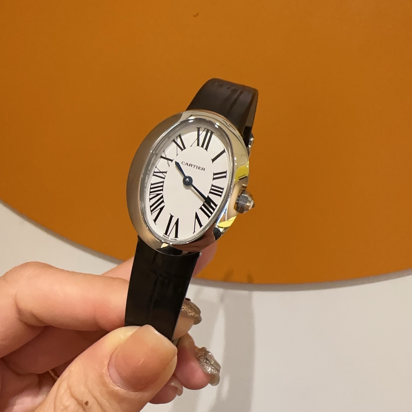 Cartier classic bathtub series Baignoire small size 31.4*23.1 mm