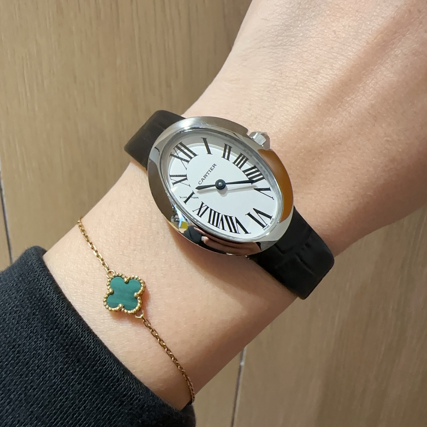 Cartier classic bathtub series Baignoire small size 31.4*23.1 mm