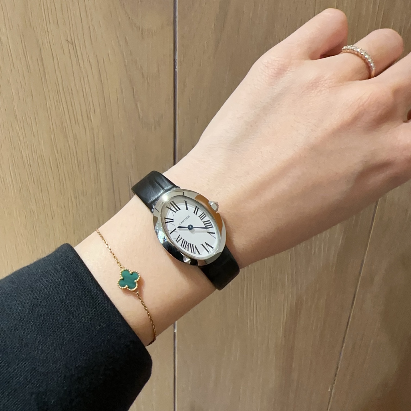 Cartier classic bathtub series Baignoire small size 31.4*23.1 mm