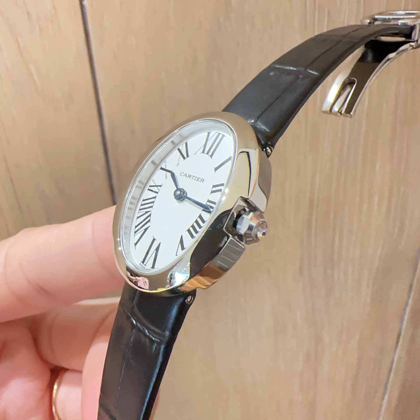 Cartier classic bathtub series Baignoire small size 31.4*23.1 mm