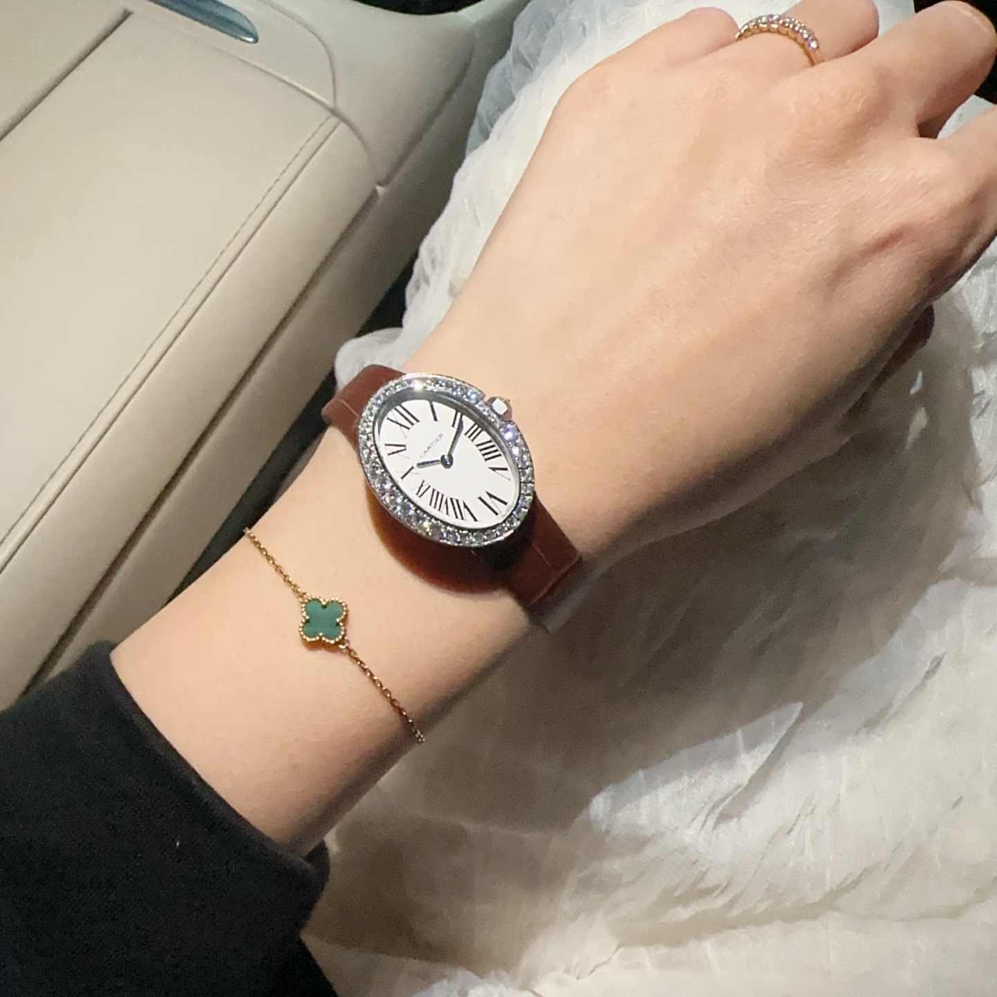 Cartier classic bathtub series Baignoire small size 31.4*23.1 mm