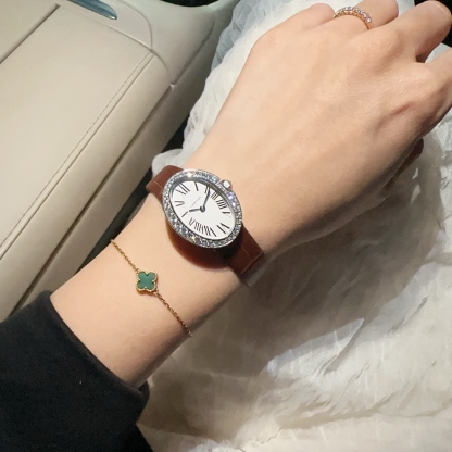 Cartier classic bathtub series Baignoire small size 31.4*23.1 mm