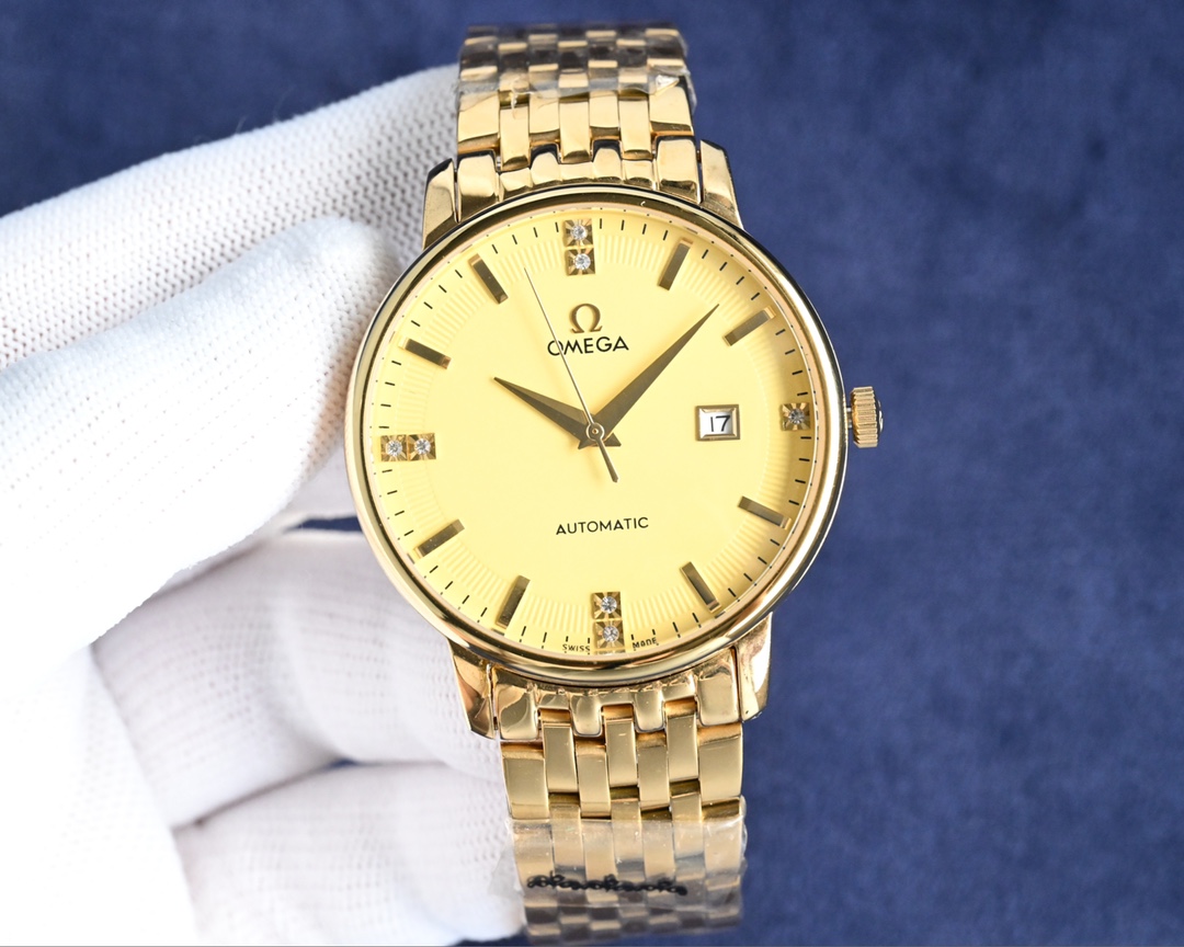 Omega (new product of three needles, business and casual) Omega luxury and atmospheric type: exquisite men's watch (new product)