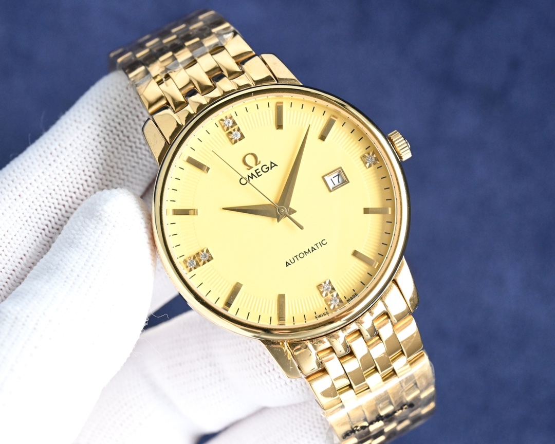 Omega (new product of three needles, business and casual) Omega luxury and atmospheric type: exquisite men's watch (new product)