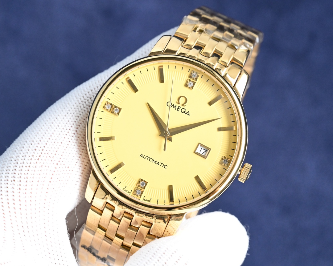 Omega (new product of three needles, business and casual) Omega luxury and atmospheric type: exquisite men's watch (new product)