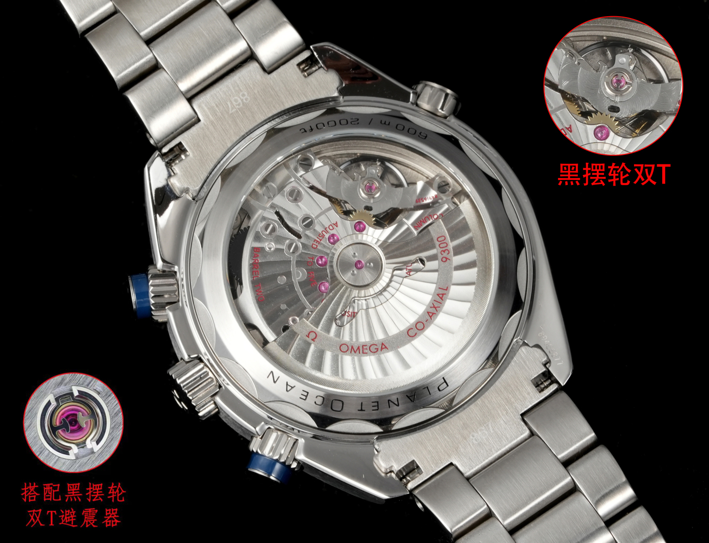 Omega Seamaster Universe 600m Men's Timer (45.5mm