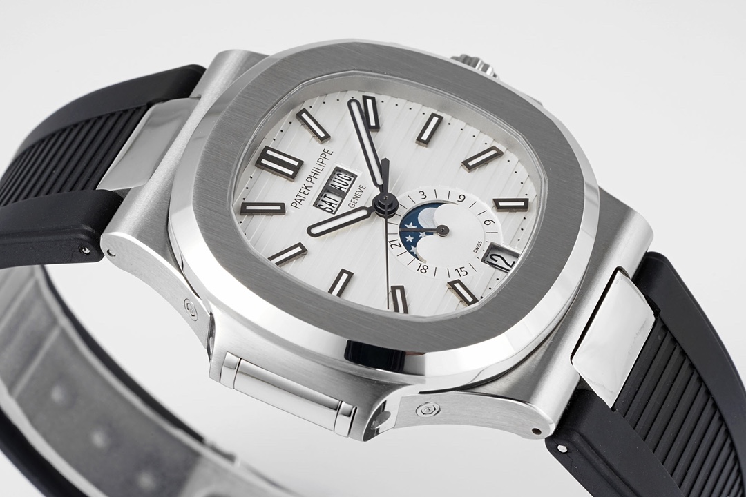 PFactory's gorgeous transformation---the new "Steel King" Patek Philippe Ref.5726/1A Nautilus series calendar tape watch debuts!