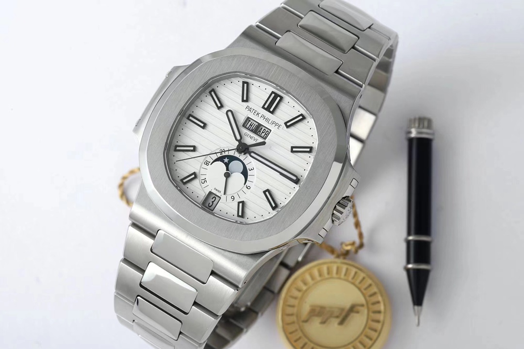 PPFactory New "Steel King" Patek Philippe Ref.5726/1A Nautilus series calendar watch officially takes over