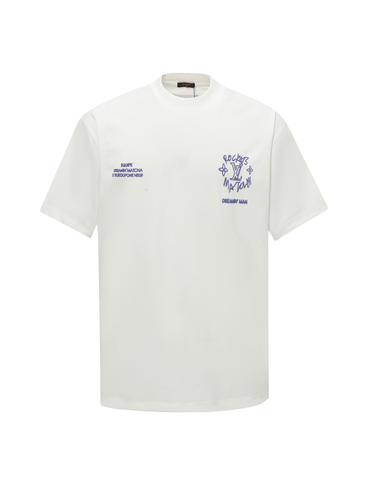 LOUIS VUITTON/Louis Vuitton LV Dream Slogan Short Sleeve T-shirt