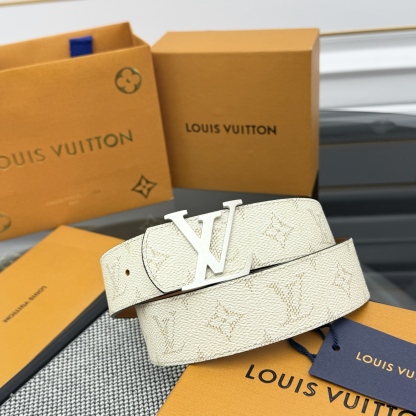 LV Dimension Monogram Héritage Double-sided belt