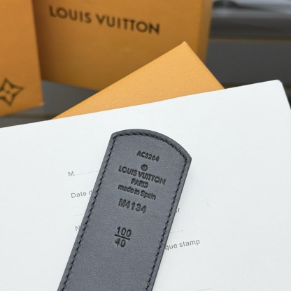 LV Dimension Monogram Héritage Double-sided belt