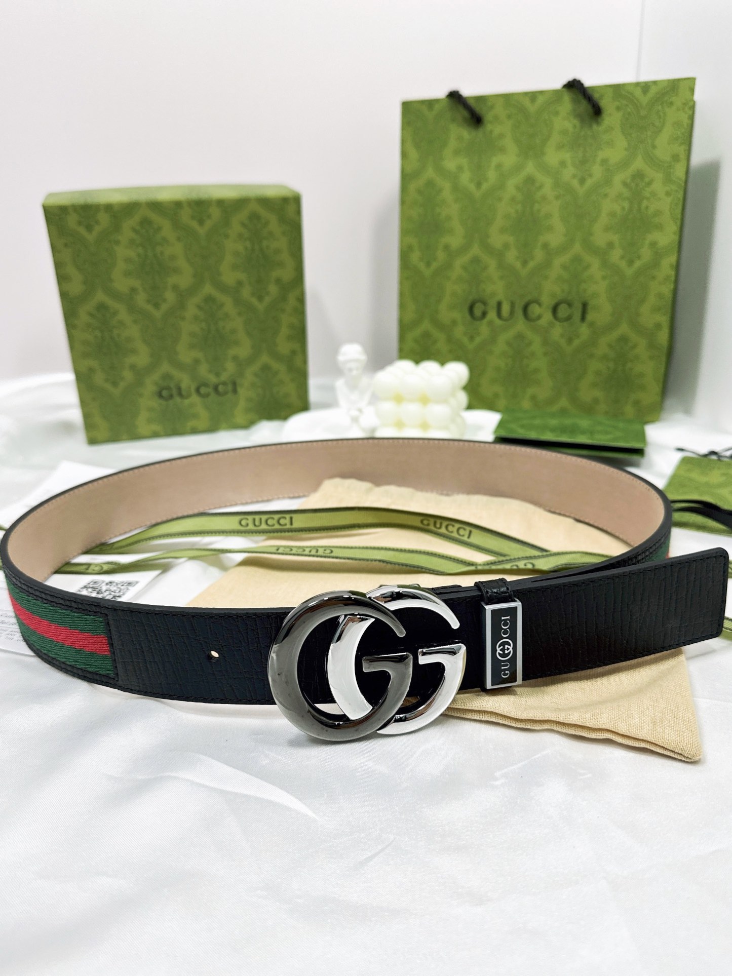 Belt: Guqi.Gu...cci✈️Original single 🎁 Belt