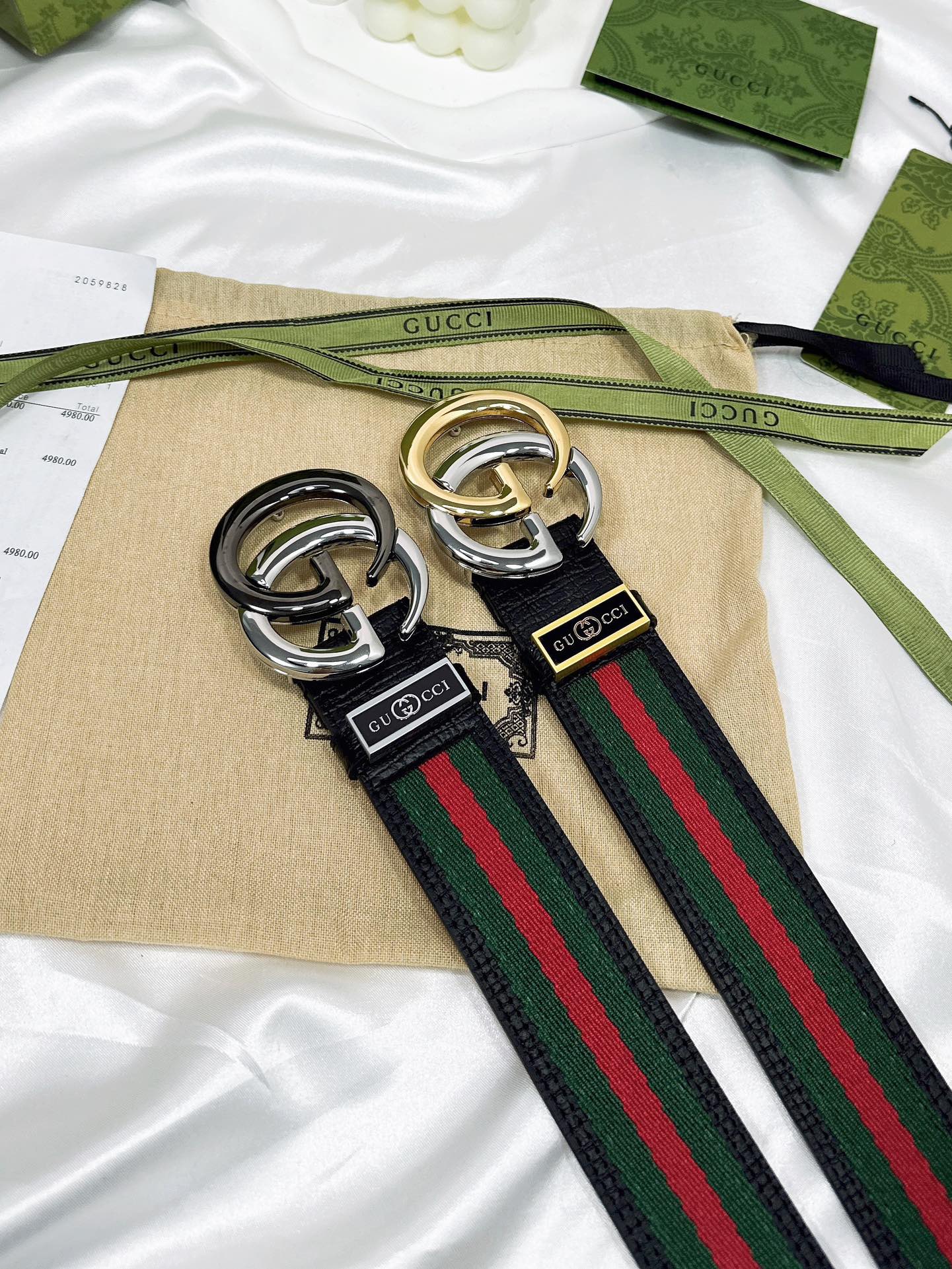 Belt: Guqi.Gu...cci✈️Original single 🎁 Belt