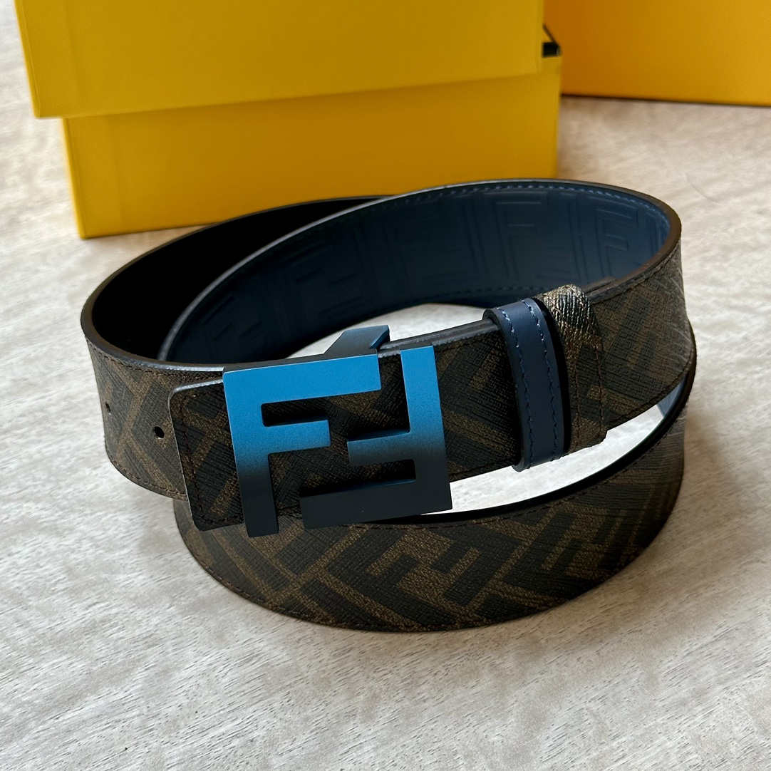 FENDIDouble ring front and back belt