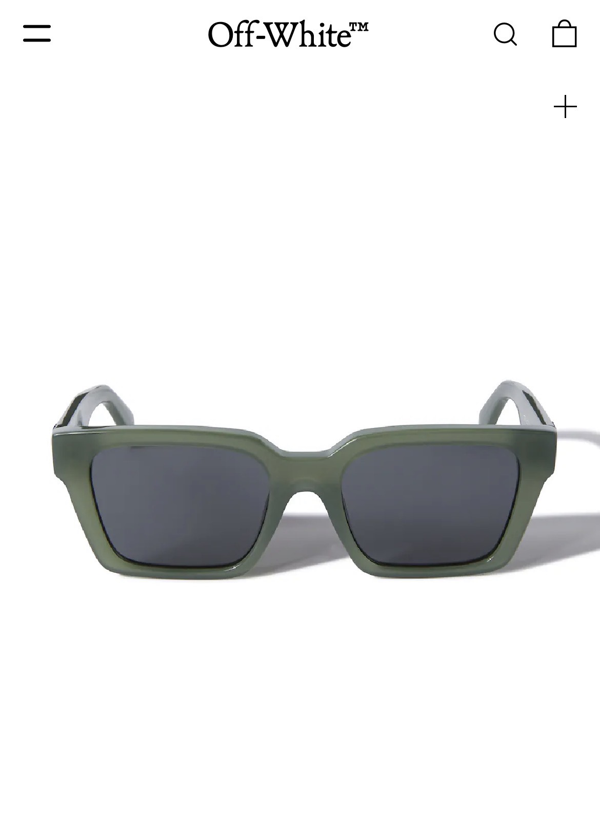 New Product OFF WHITE Higher version 10cm thickness OERI111Glasses