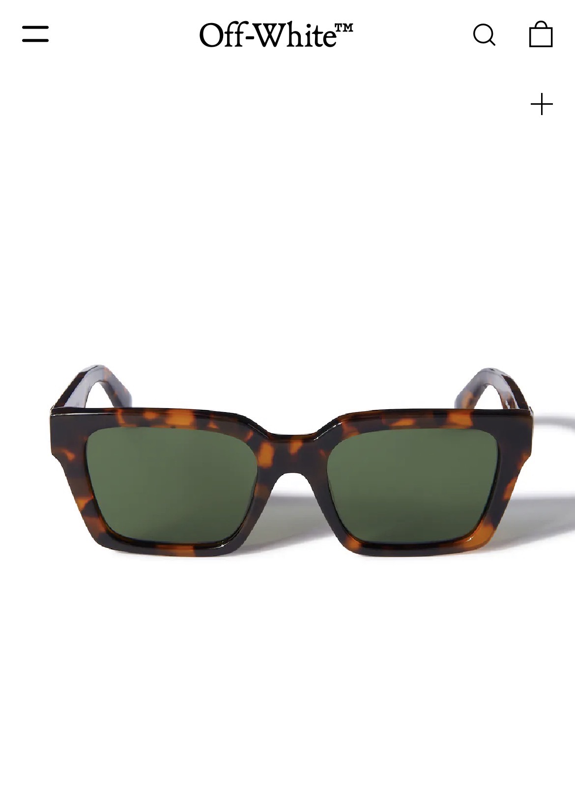 New Product OFF WHITE Higher version 10cm thickness OERI111Glasses