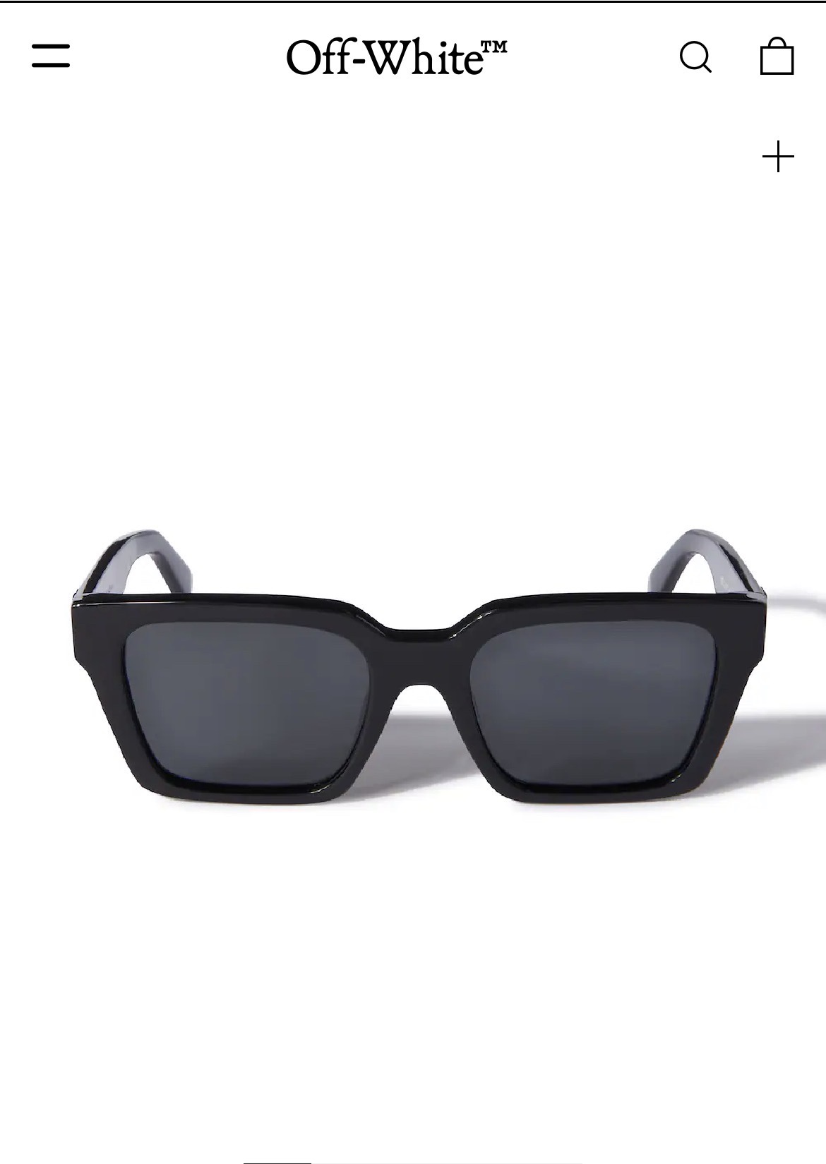 New Product OFF WHITE Higher version 10cm thickness OERI111Glasses