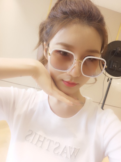 GUCCI GG1108 White is so amazing☁️Glasses